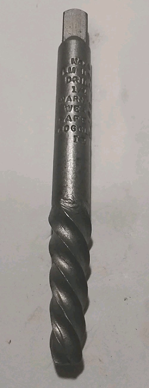 VERMONT AMERICAN 21814 #4 SPIRAL SCREW EXTRACTOR USA 🇺🇸