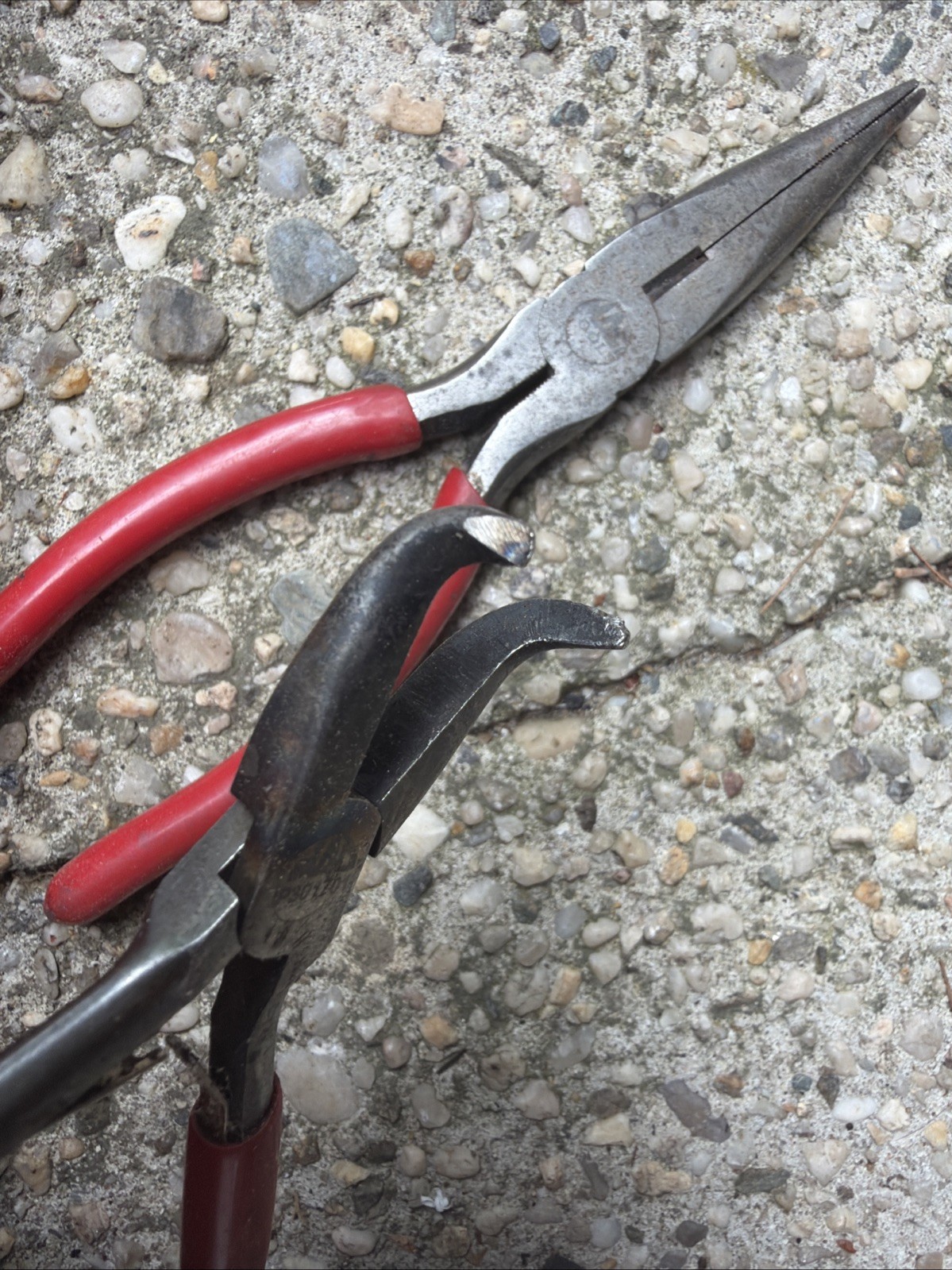 Mac Tools USA Needle Nose Pliers Lot Of 2
