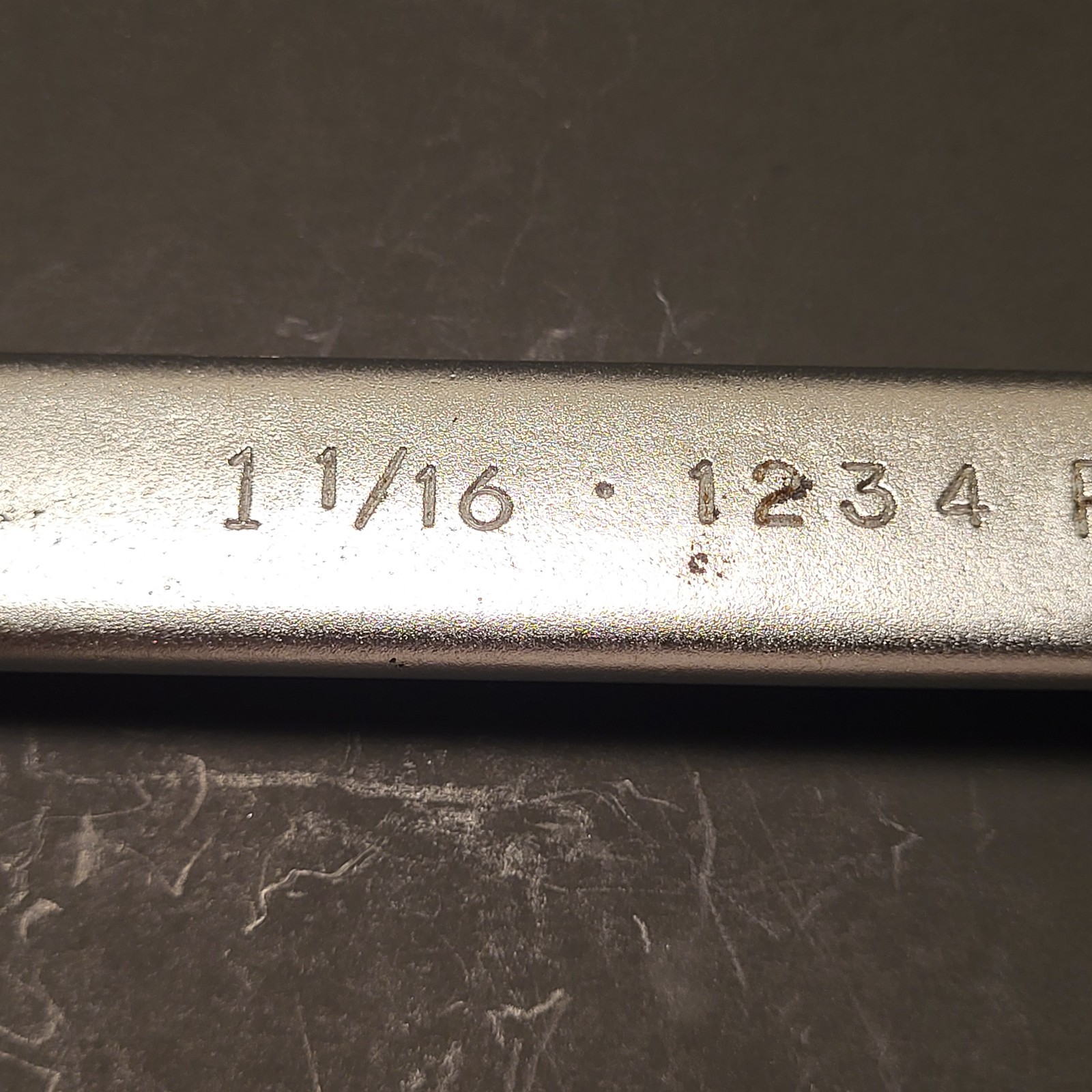 Vintage Proto Professional 1-1/16” combination wrench 12 point made in USA 1234