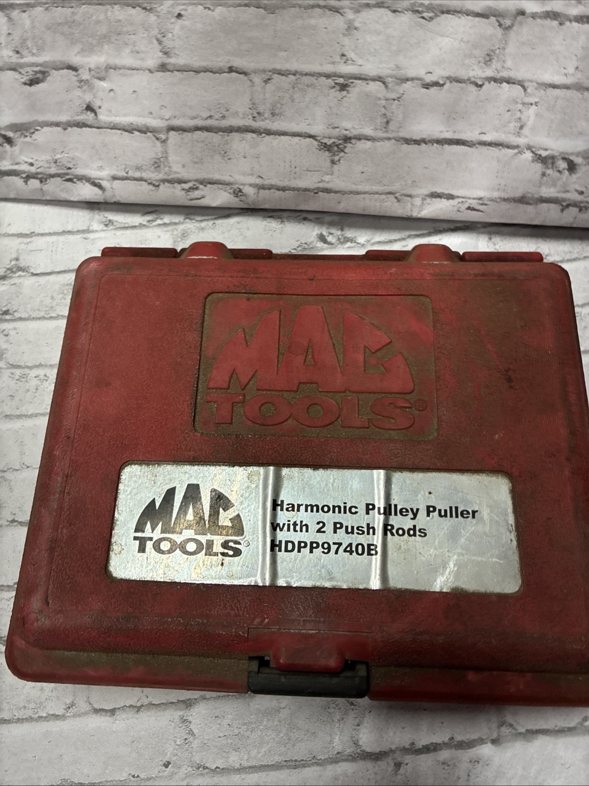 HARMONIC PULLEY PULLER WITH 2 PUSH RODS MAC TOOLS HDPP9740B