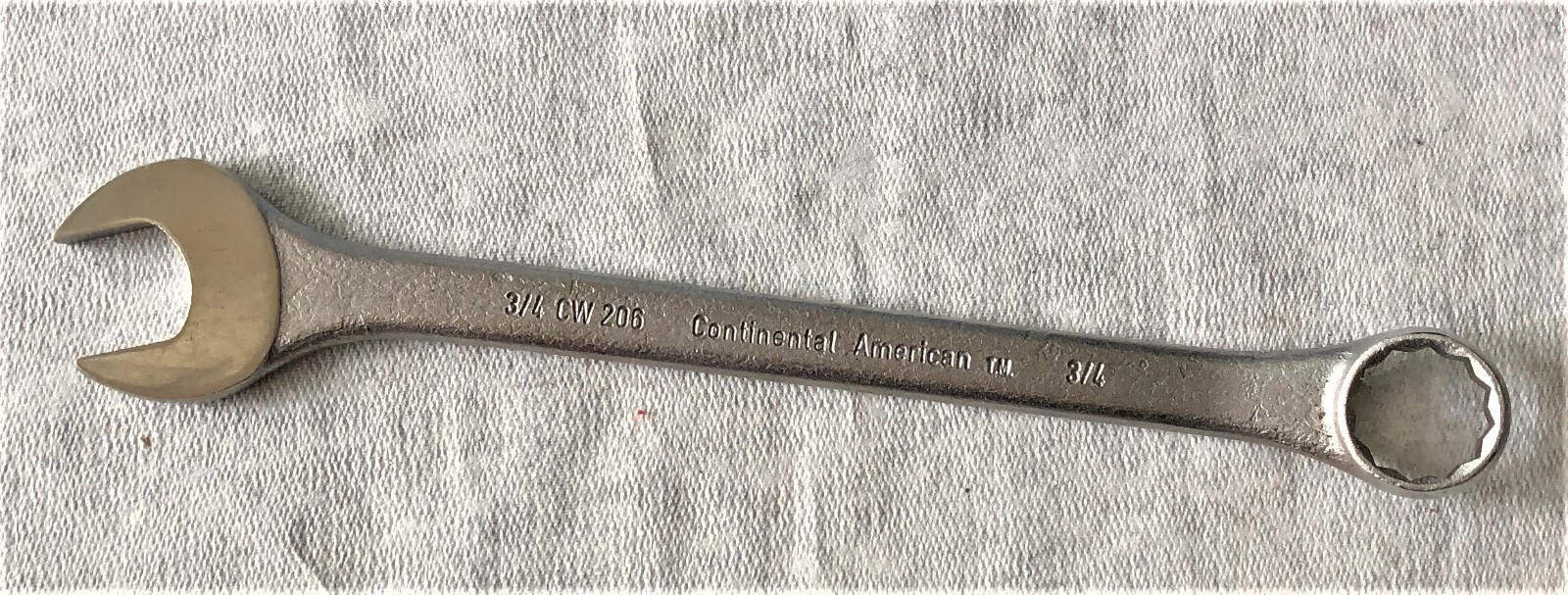 Vintage Continental American/Peerless 3/4″ Combination Wrench CW 206 W. Germany