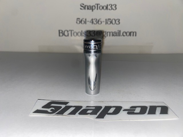 Snap-On SFS121 3/8″ Drive 6-Point SAE 3/8″ Flank Drive® Deep Socket