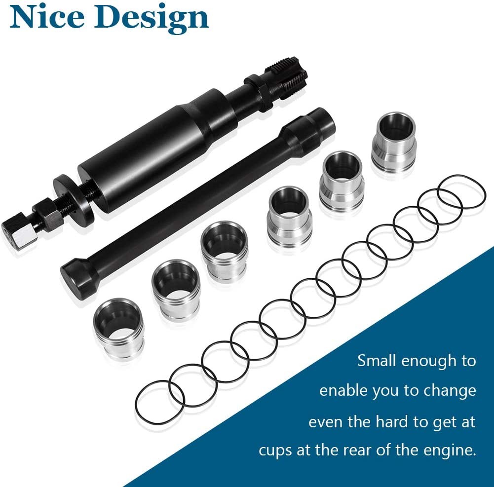 Injector Sleeve Cup Removal Tool & Install Kit For Caterpillar 3126B CAT C7 C9