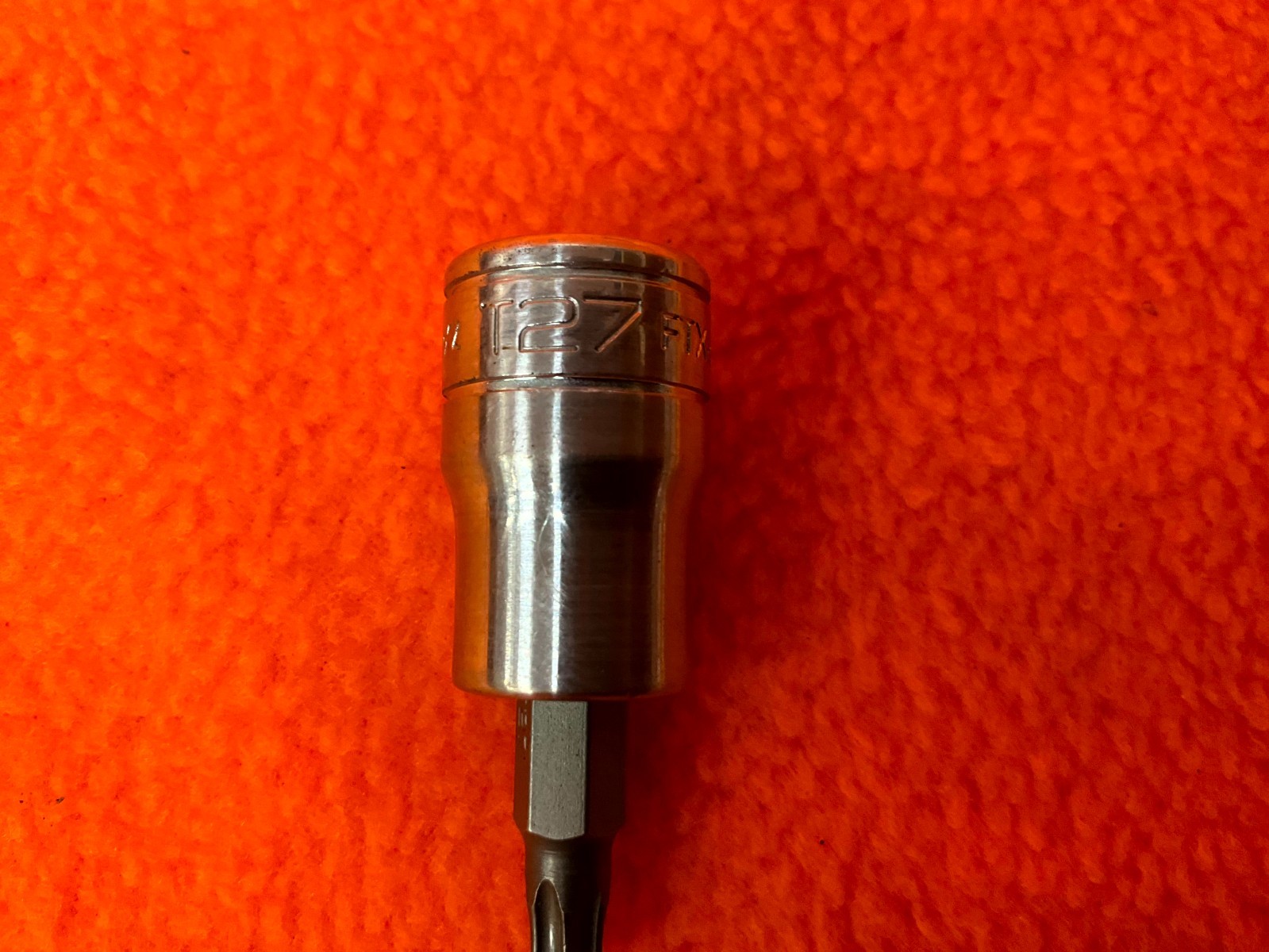 Snap-on Tool 3/8″ Drive Torx Chrome Bit Socket Metric T27 FTX27E NEW BIT