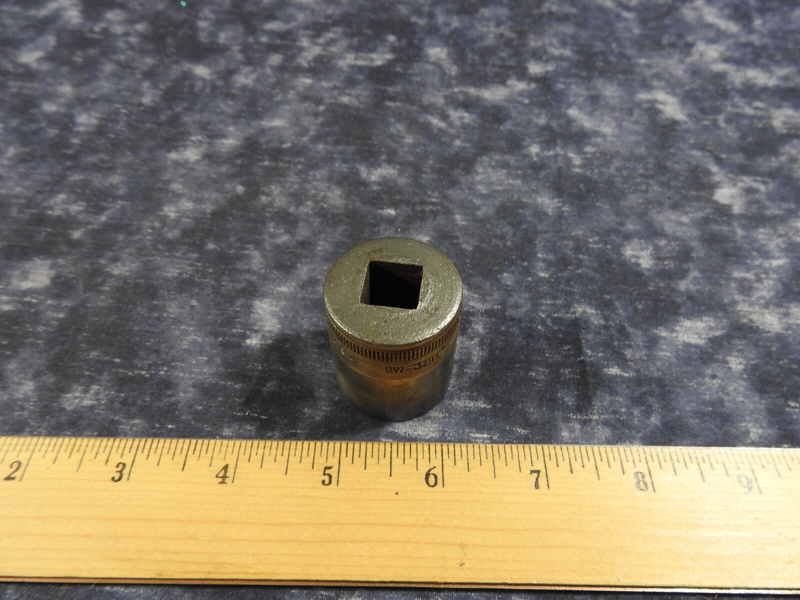 Vintage 1941 Snap-on Tools Socket 1/2″ Drive 12 Point 1″ Shallow SW320 1/2