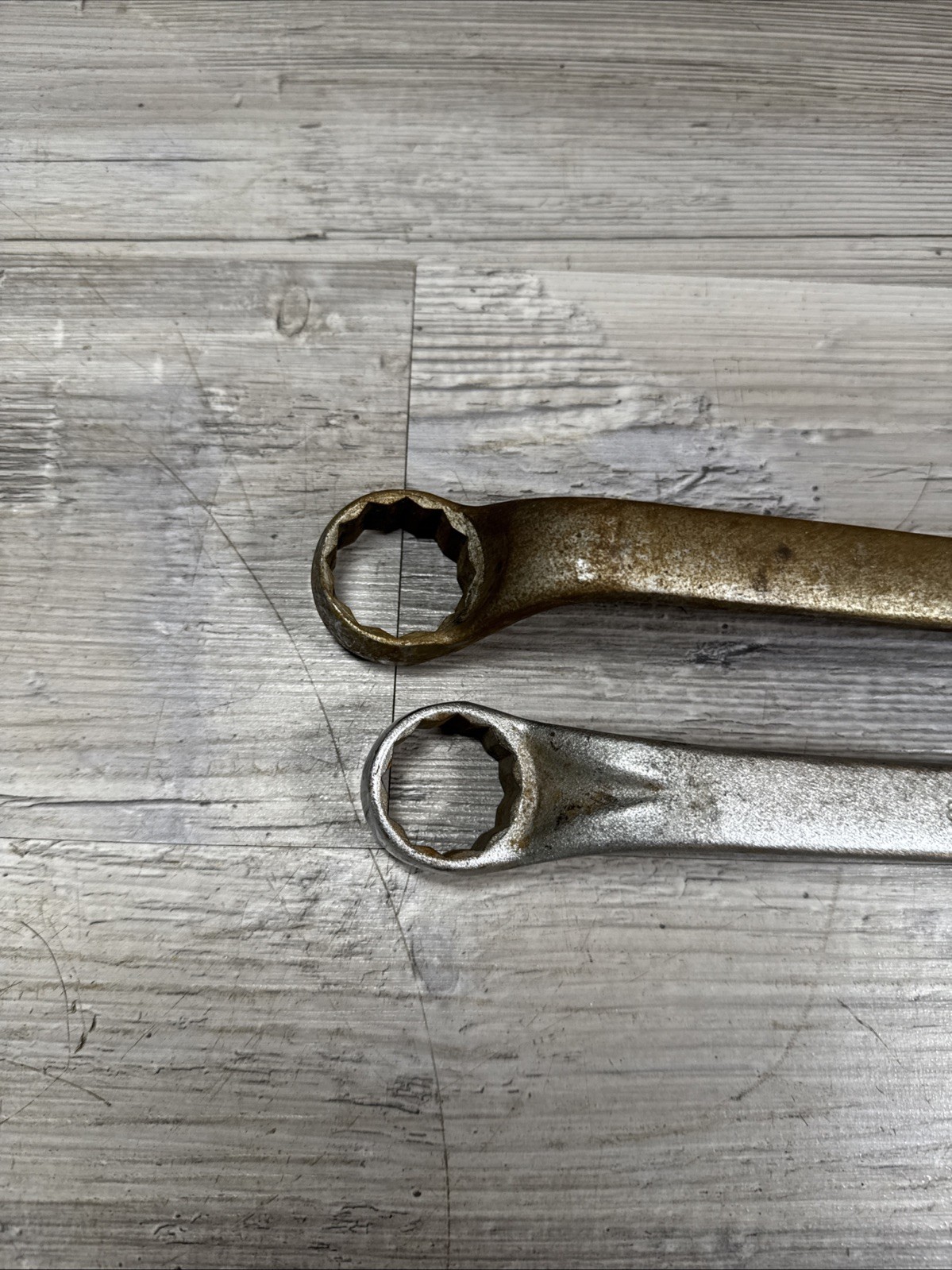 Pair (2) Williams Superrench 8735A 1 1/8″-1 1/16″ & 80330 15/16-1” Wrench USA