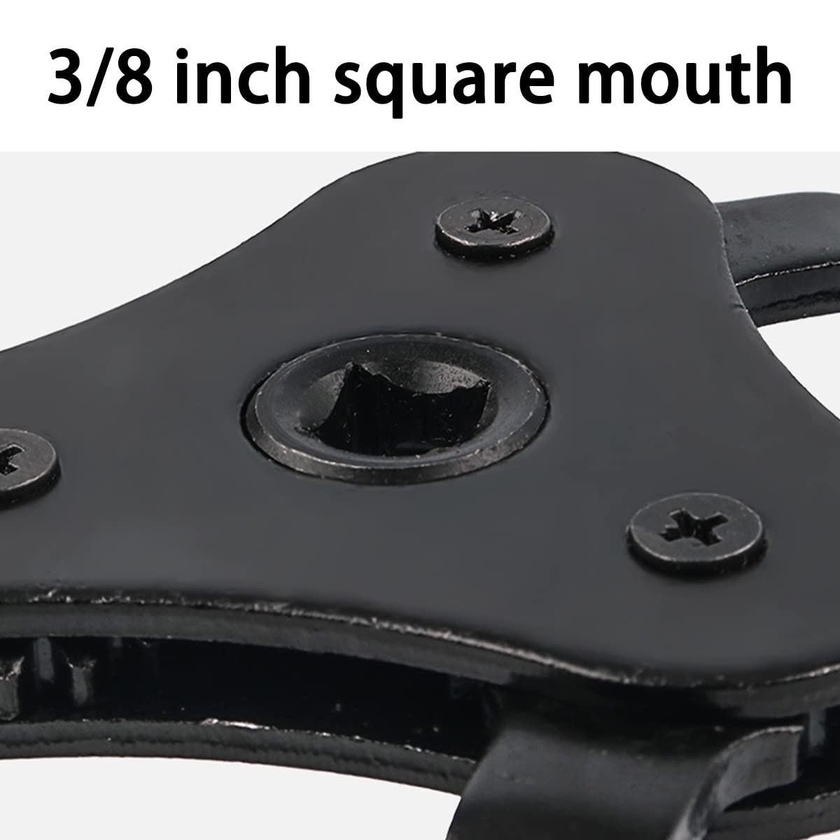 Universal 3Jaw Adjustable Oil Filter Wrench Tool Fits 2 To 41/4 In