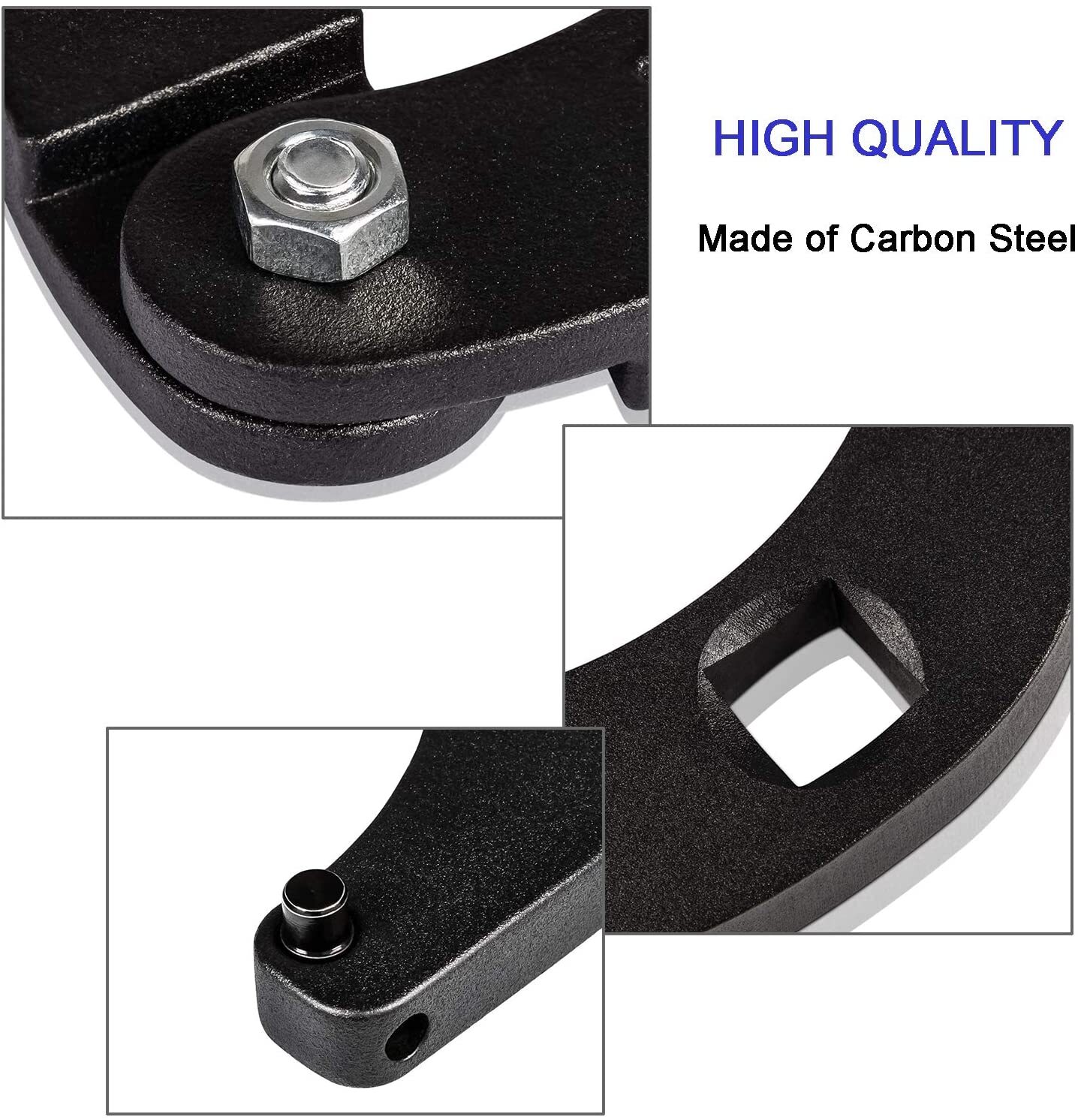 Adjustable Gland Nut Wrench Tool for Hydraulic Cylinder Cap Remover Universal