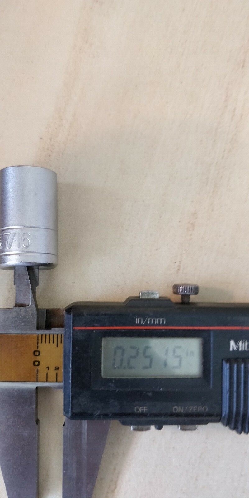 1 Piece — Standard Socket — 1/4″ — 1/4″ Drive -6 Point