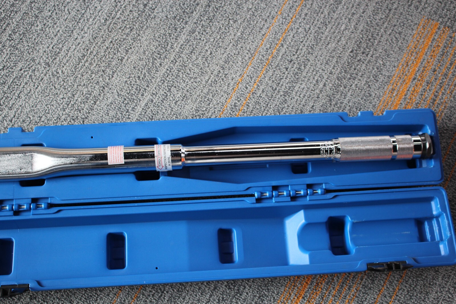 PowerFist 1″ Dr. 700ft-Lbs. Heavy Duty Click Type Torque Wrench #8229239