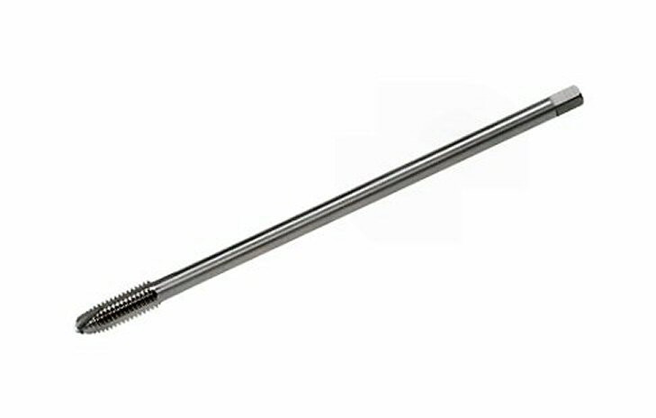 Metric Long (150mm)Tap Spiral Point M12 x 1.75 reduced Shank 9mm for deep access