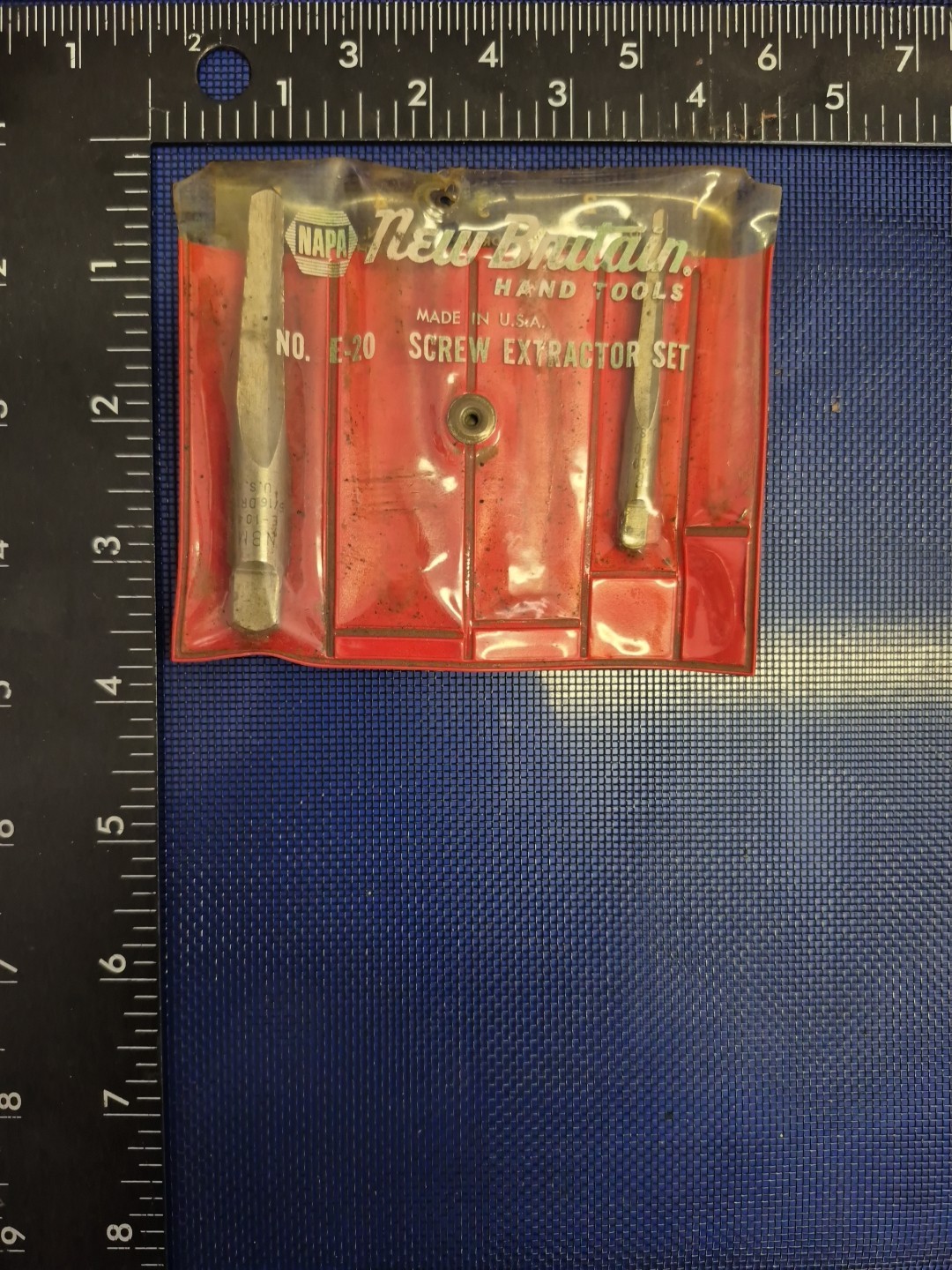 Napa New Britain Hand Tools E-20 Screw Extractor Set, Proto 9500a Direct Copy
