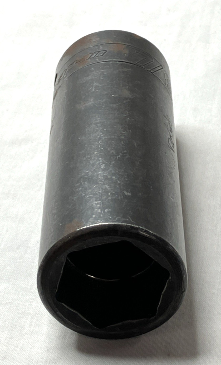 Snap-On Model SIM280 7/8” 1/2” Drive 6-Point Deep Impact Socket USA