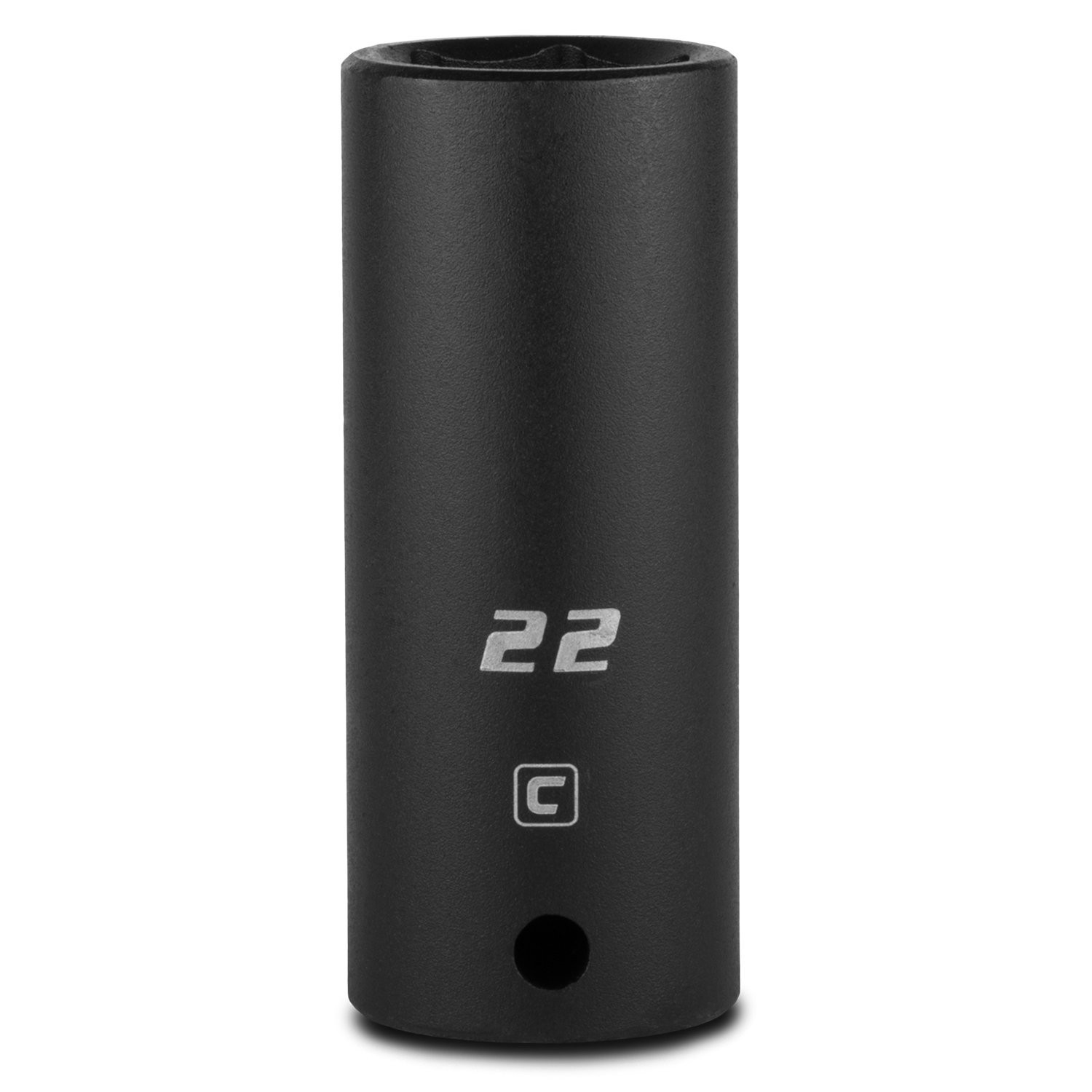 Deep Impact Socket 1/2″ Drive 6-Point Metric Tool (22mm) – Heavy Duty, Durable