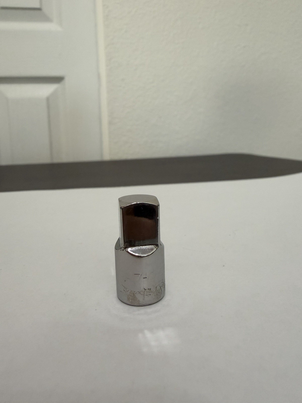 Snap-on TA3 1/4” Internal To 3/8” External Drive Socket Adapter Chrome USA