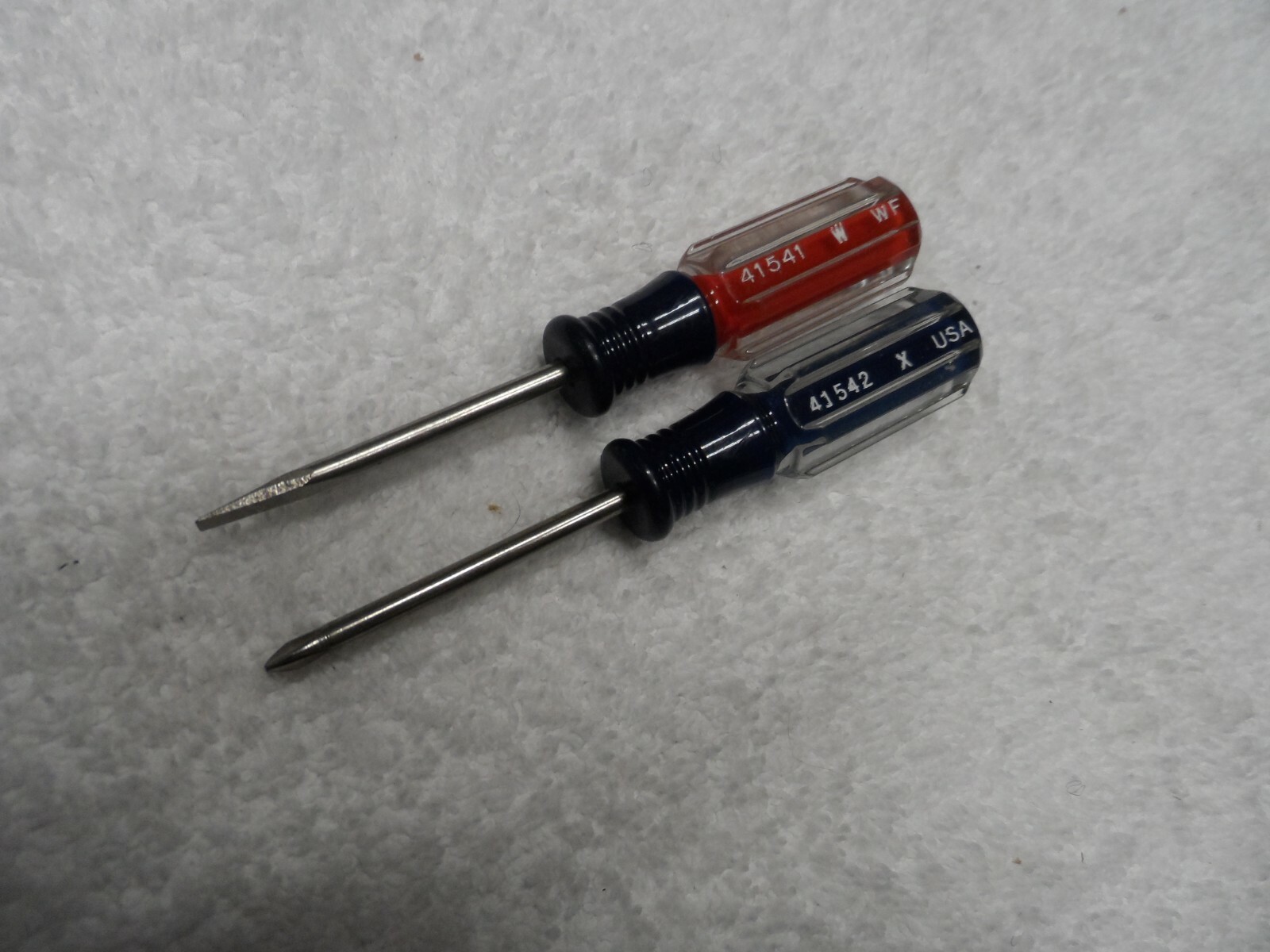 Craftsman NOS Mini Phillips Slotted Screwdriver Set, made in USA – 41541 / 41542
