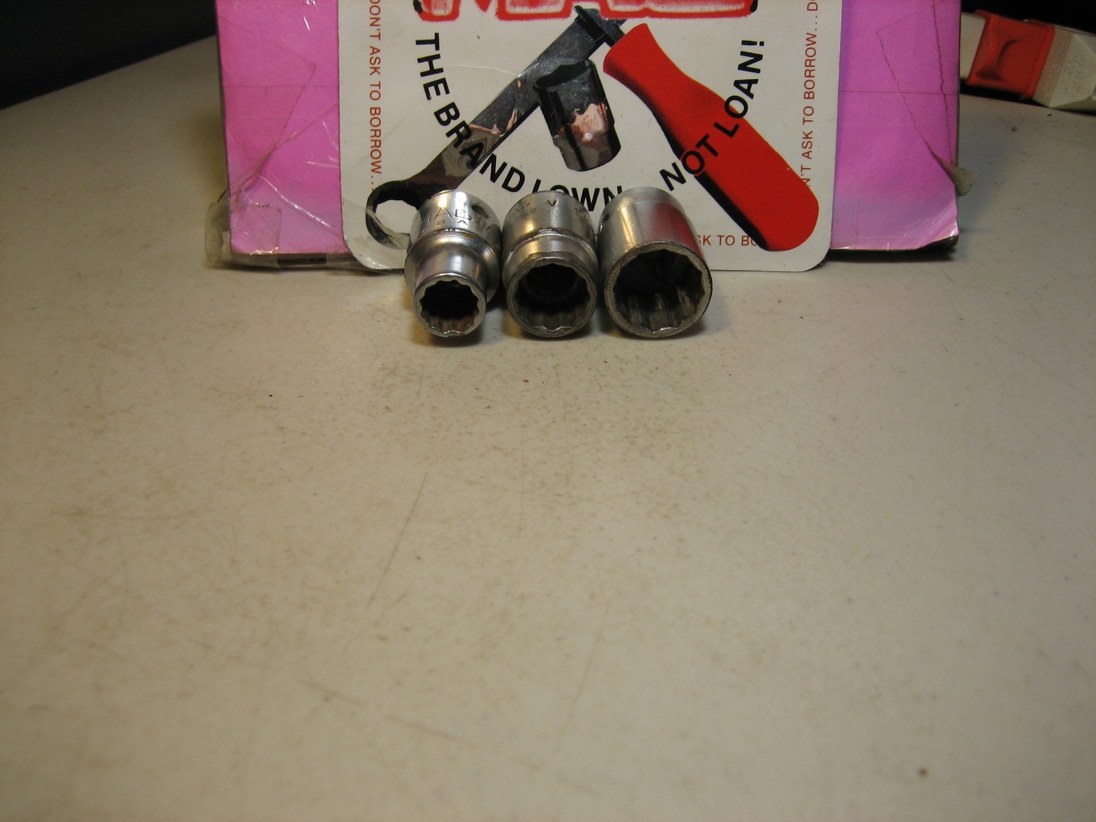 MAC (7/16″, 9/16″, 11/16″) Sockets 12pt 1/2″Dr USA