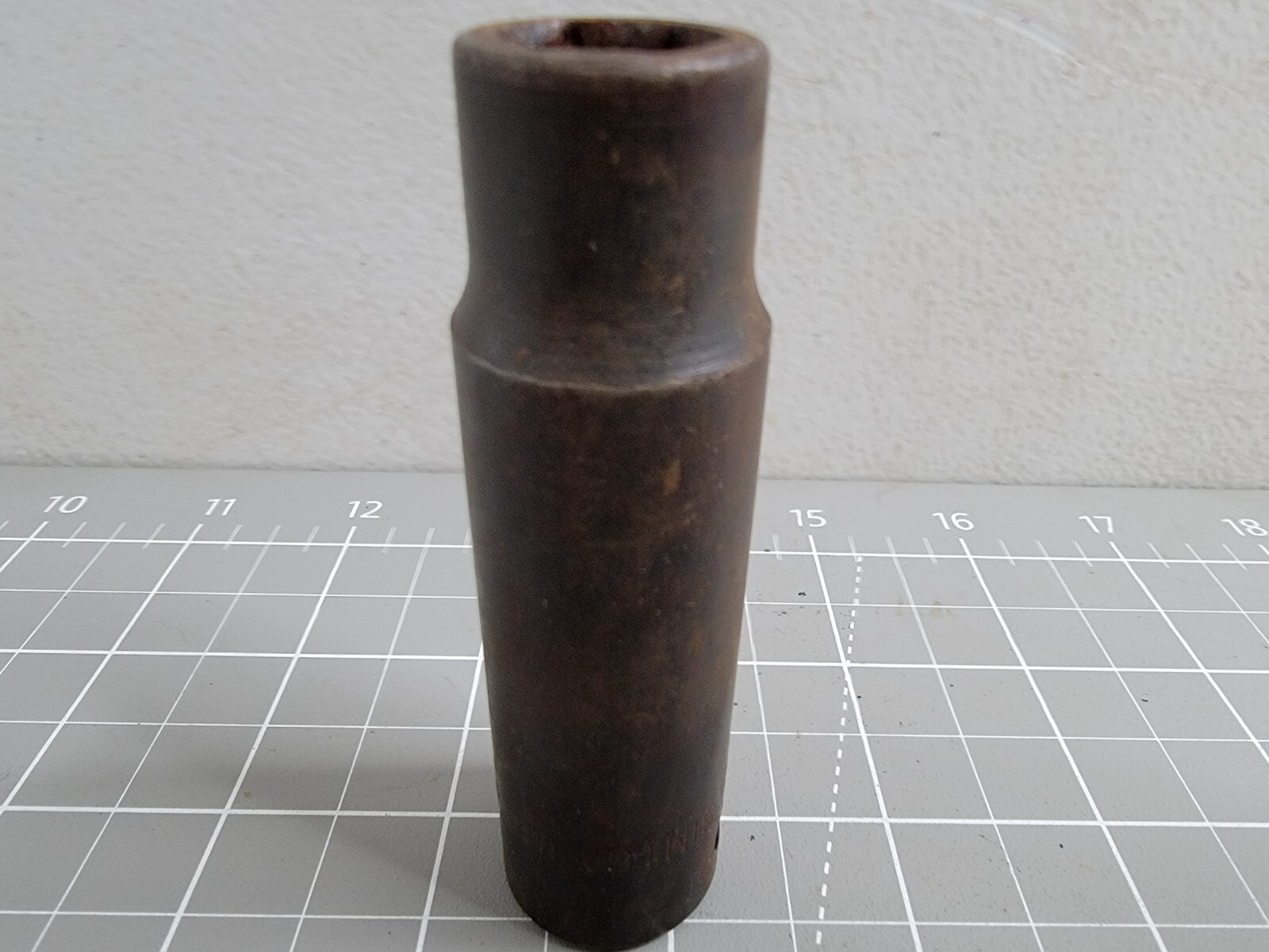 Snap-On 1/2 inch Deep Impact Socket 6 Point 1/2 Drive SIM160 Fair Used Condition