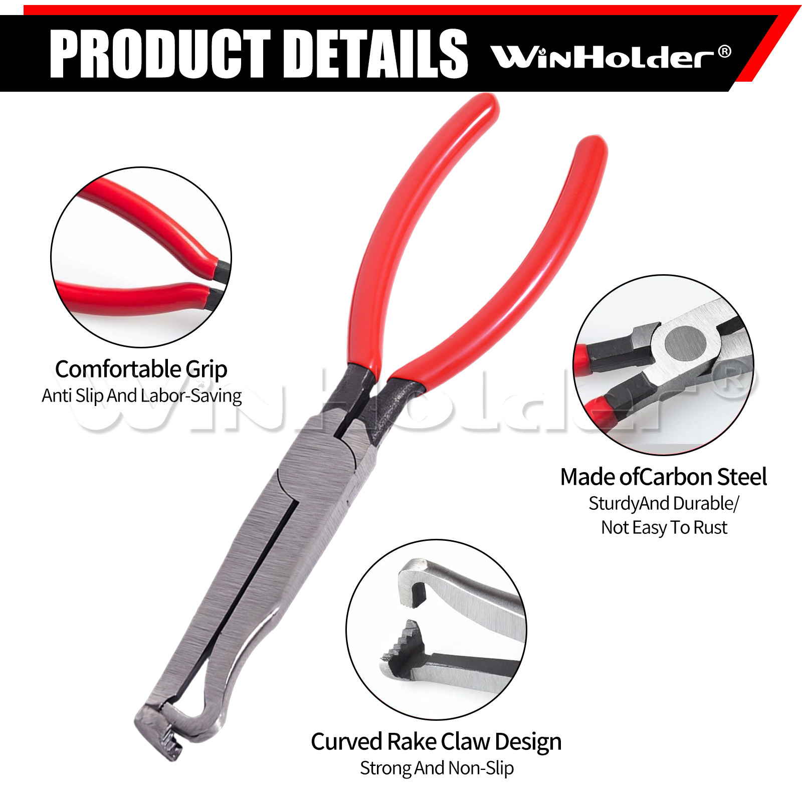 4 Pieces Electrical Disconnect Pliers for Cars, Electrical Connector Separator