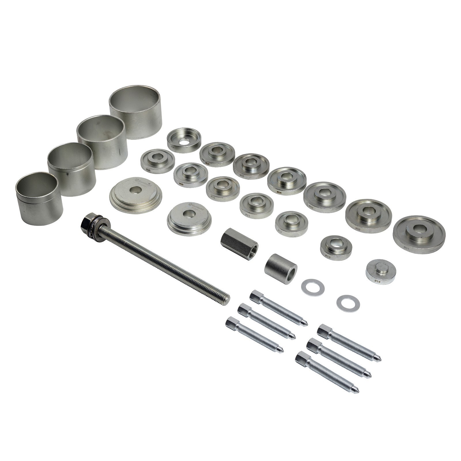 31pcs Universal Front Wheel Bearing Press Remover Installer Tool Kit for Auto
