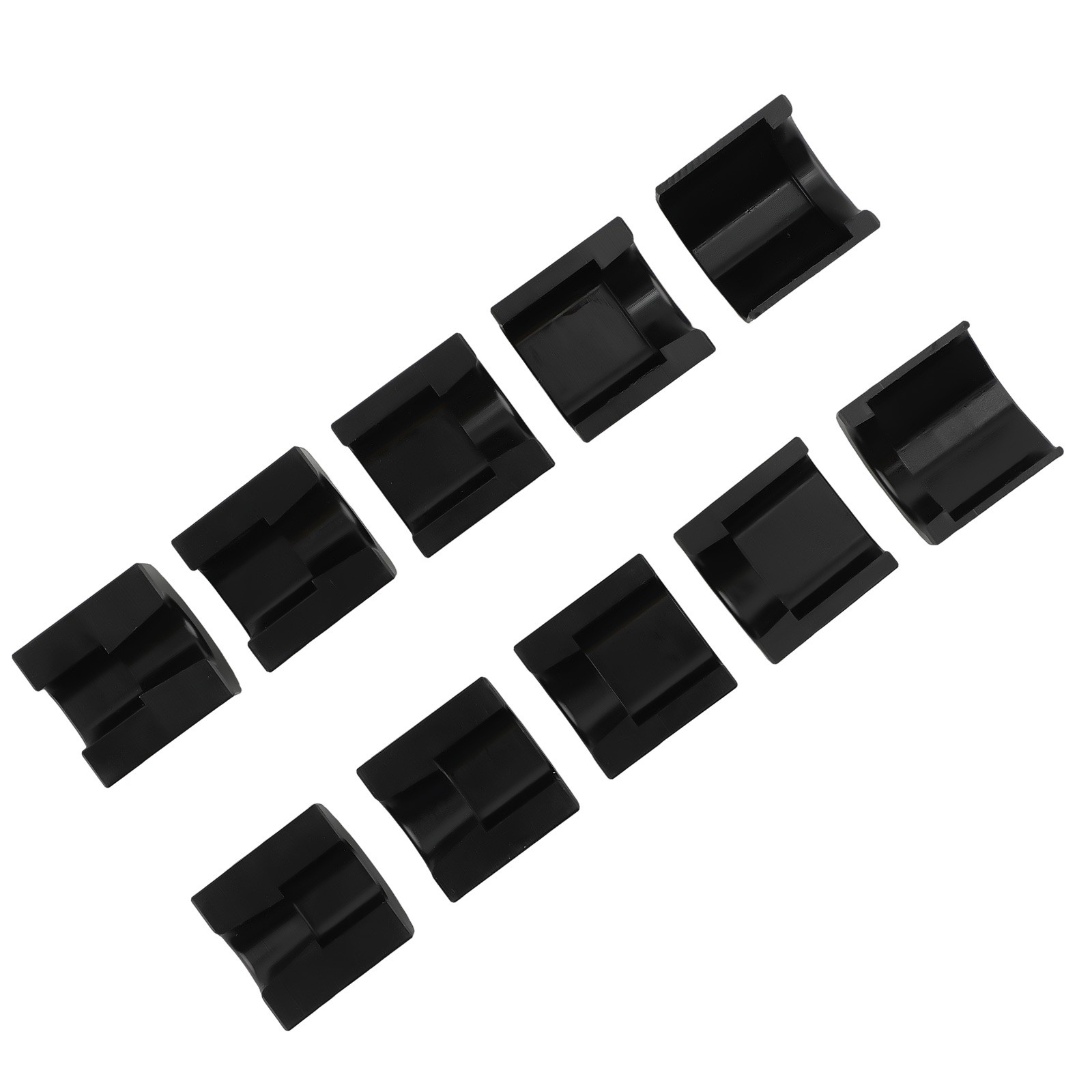 Aluminum Fuel Line Assembly Tool Set for AN4-AN16 Hose End Installation Black