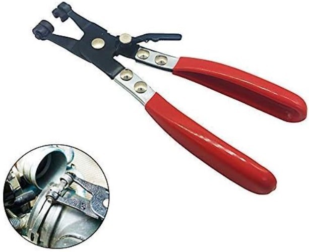 Professional Hose Clamp Pliers – Swivel Tip, Carbon Steel, Heavy-Duty Tool