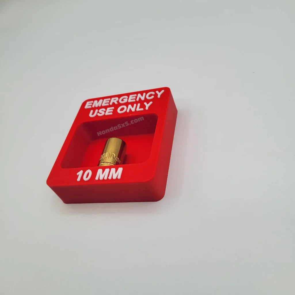 The Golden 10mm Emergency Socket – Magnetic Wall Mount Socket Holder – Christmas