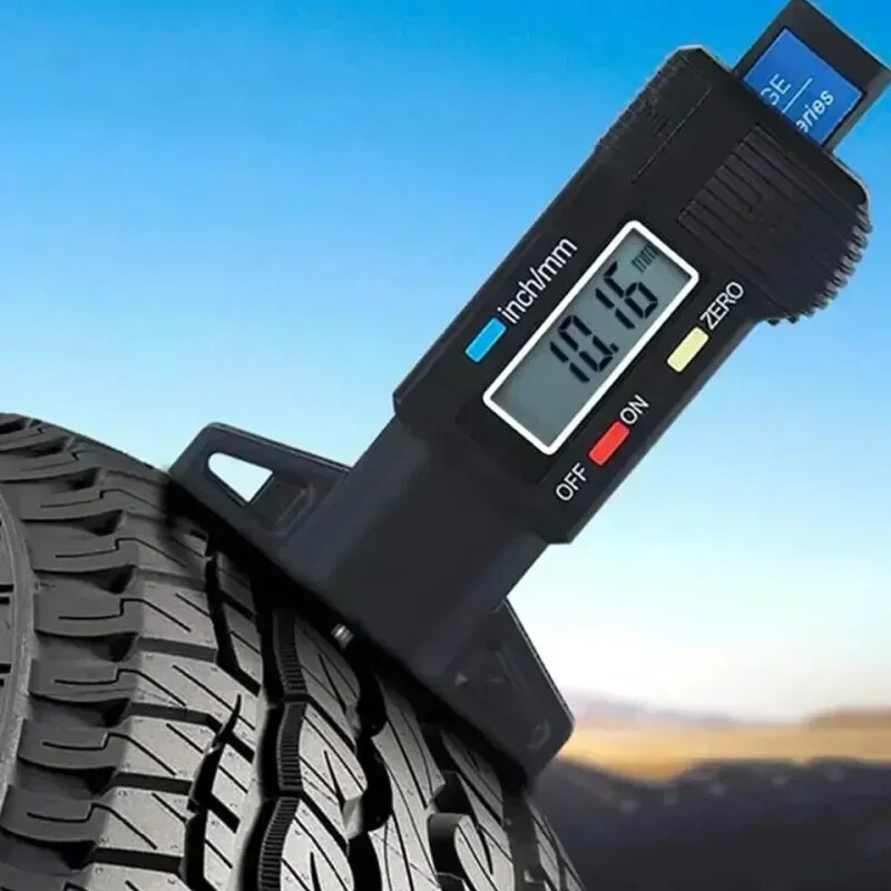 0-25mm Digital Measuring Caliper for Tread Depth of Automotive Tires