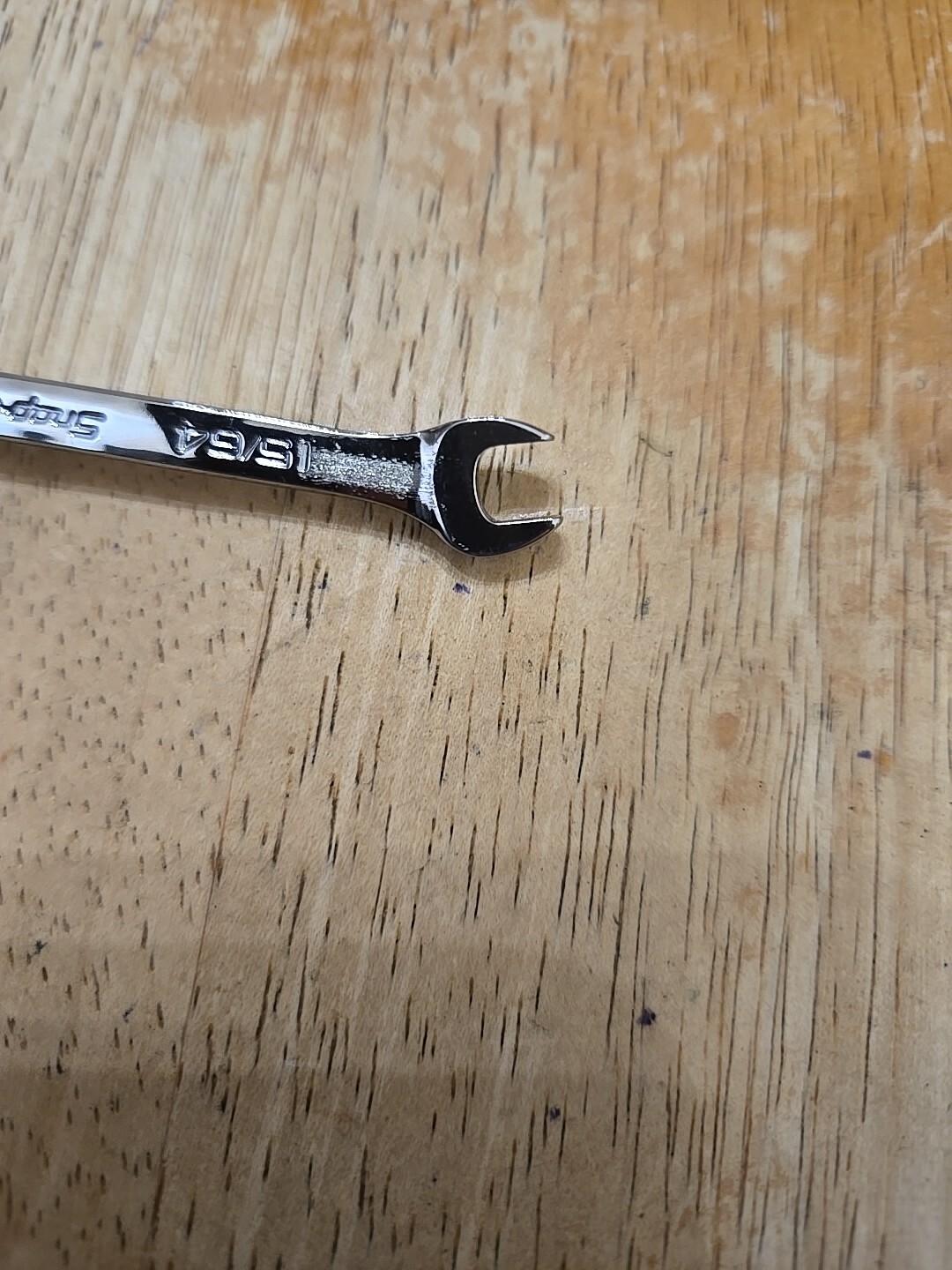Snap On 15/64″-1/4″ 15°60° Offset Open End Ignition Wrench DS1516A