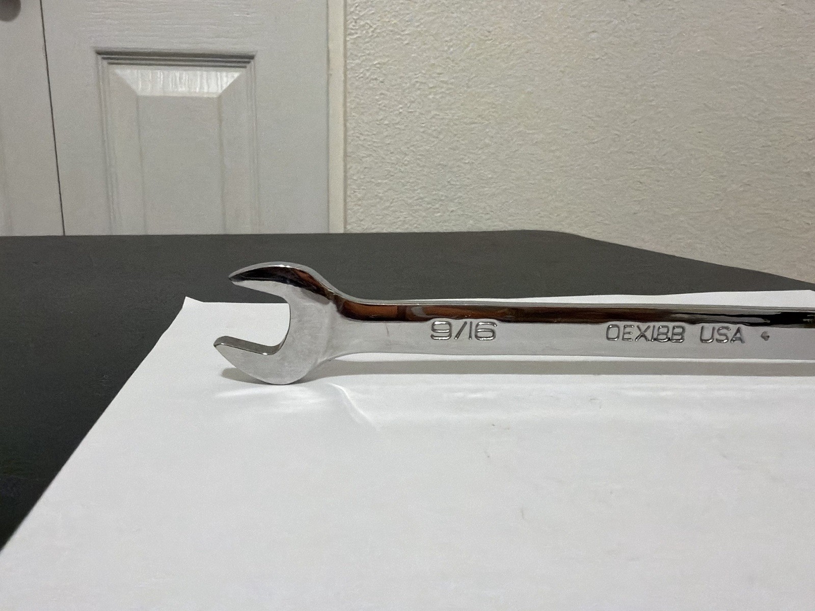 Snap-On Tools USA 12 Point SAE Size 9/16″ Flank Drive Combination Wrench OEX18B