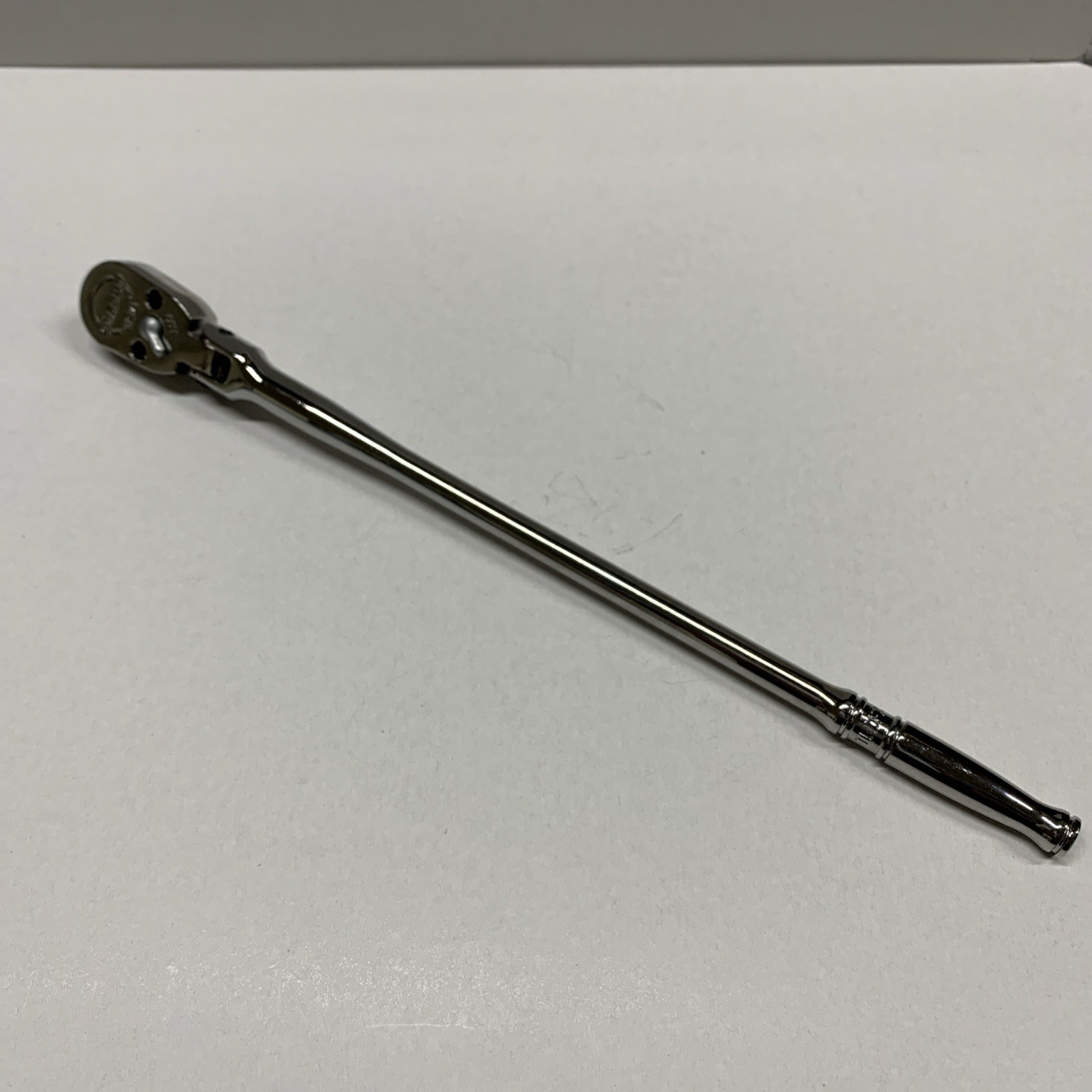Snap On Tools USA TLLF72 1/4″ Drive Chrome Extra Long Flex Head Ratchet NEW