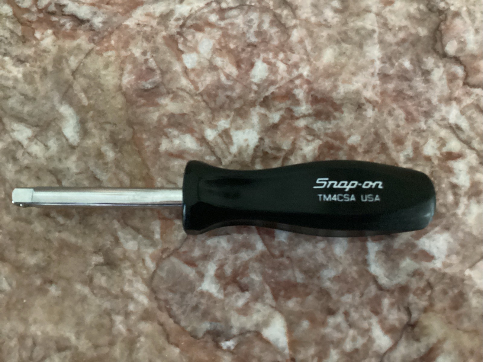 Snap On ToolsTM4CSA Black 1/4” Standard Shank Driver NOS Reduced Price!