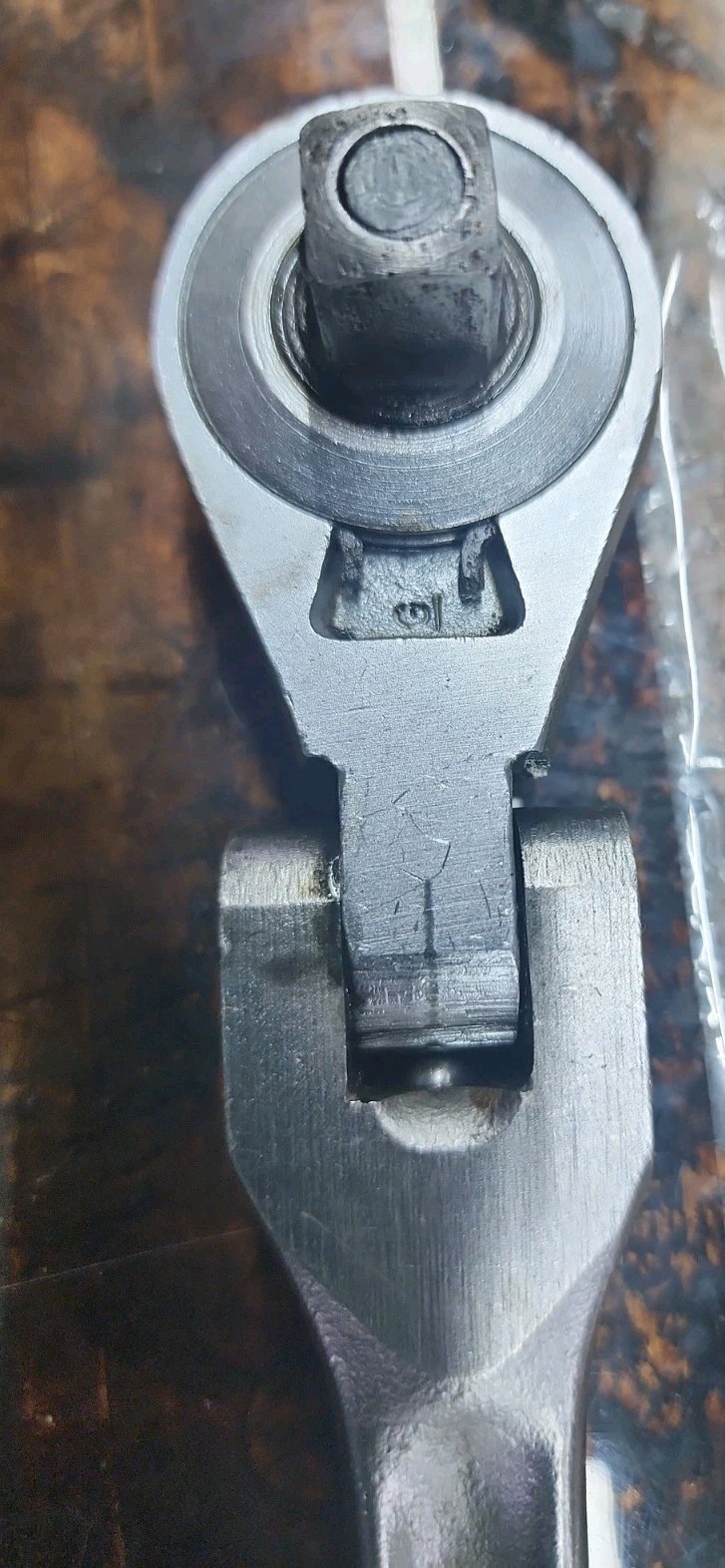 READ INFO-Vintage Craftsman VVG-44984 1/2″ Drive Flex Head Ratchet 16″ Long USA