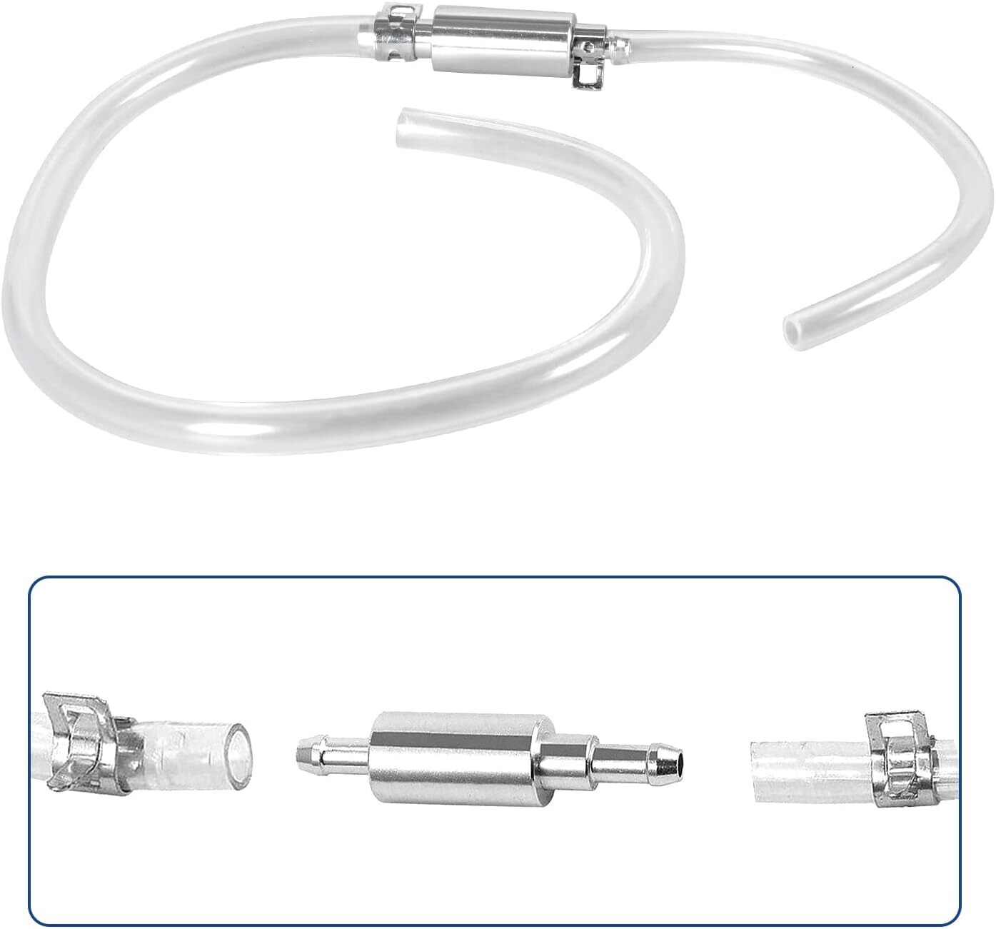 Fuel Clutch Brake Bleeder Hose Line One Way Check Valve Tube Bleeding Tool Kit