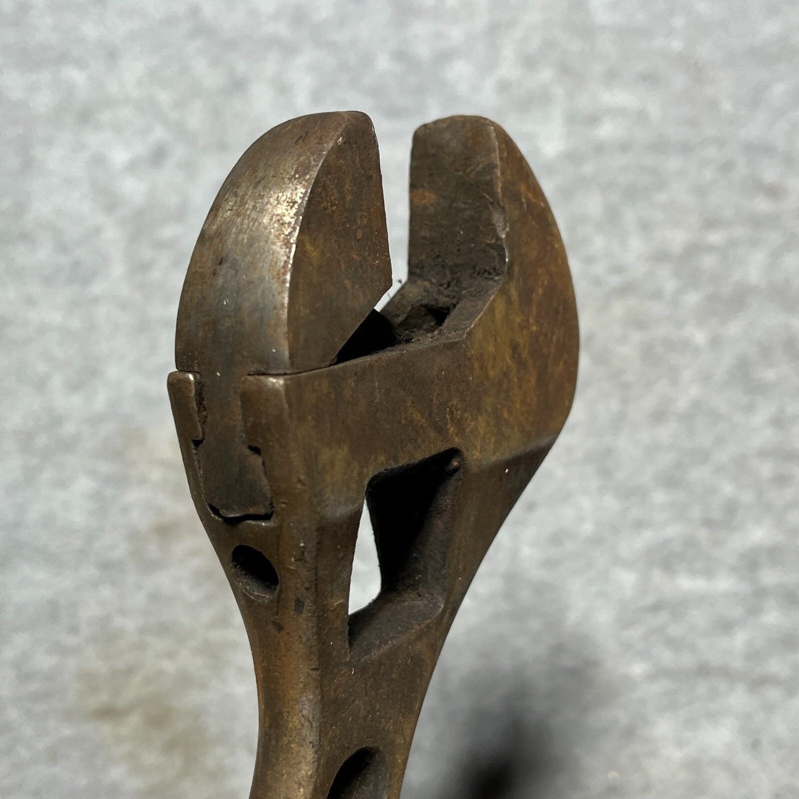 Vintage Scholler Wrench Adjustable Brown 10″ USA Buffalo – For Parts – No Adjust