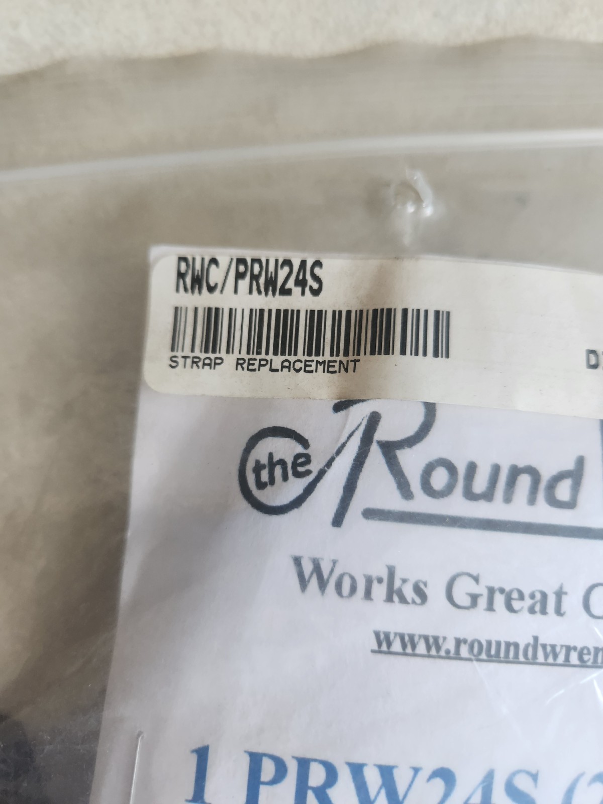 Round Wrench PRW24S Replacement 24”Strap RWHA824 & RWHS824 Wrench