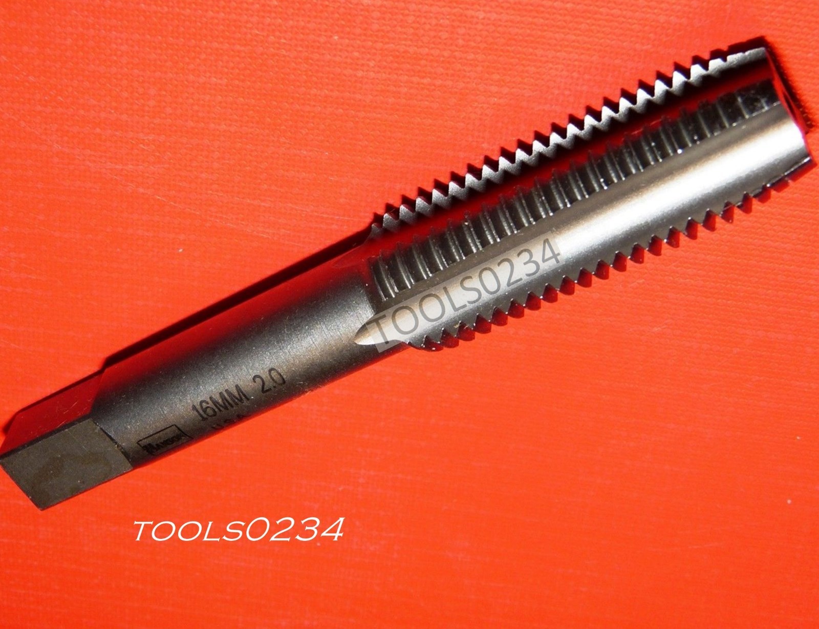 M16 X 2.0 Plug Tap Metric Irwin 1756 ZR 16MM Carbon Steel Hand Tap 4FL USA RH