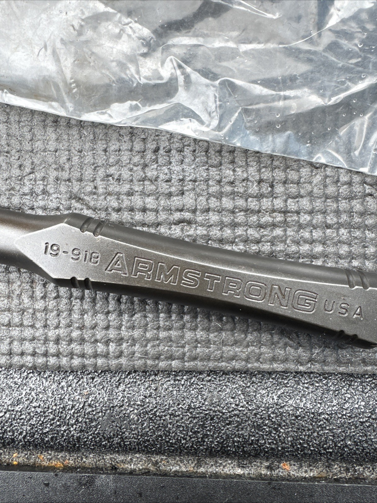 NOS Armstrong Tools USA 19-918 Black Industrial Finish Breaker Bar 3/8″ Drive