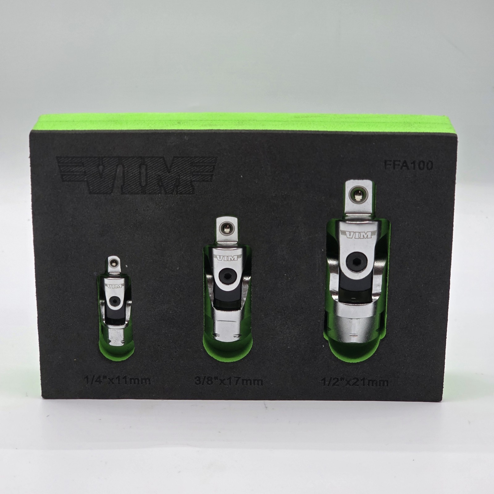 VIM FFA100 3 PC. FIRM FLEX DUAL DRIVE UJ ADAPTER SET.