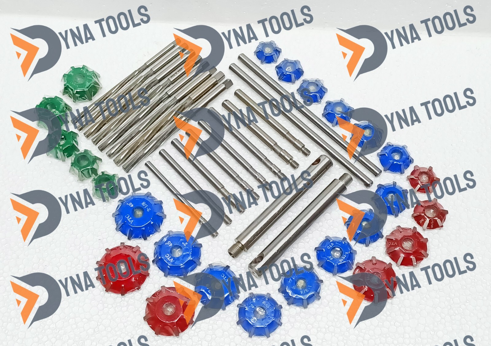 New Motorcycles 3 angle Valve Job Seat Cutter Set Carbide Tipped Best Quality