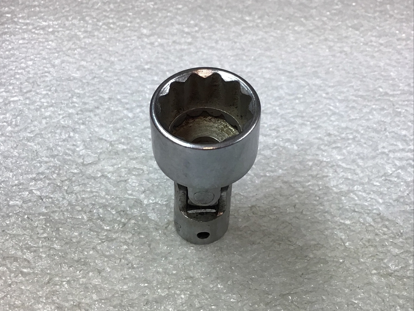 Snap On TMU181 – 9/16”, SAE, 1/4″ Dr., Chrome, 12Pt., Swivel Socket-USA-NICE-