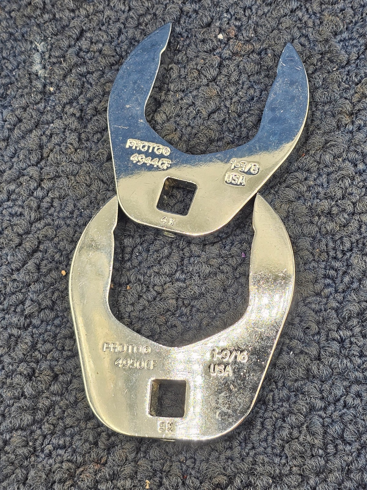 (20 PIECES) Proto Metric Crowfoot Wrench 7/16″-1-9/16″