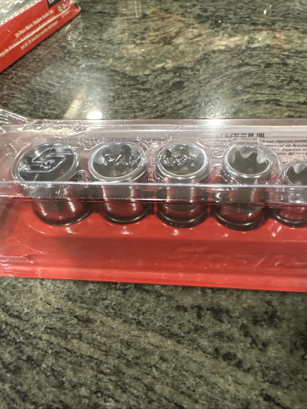 Snap-on 213afley 13 pc combination drive shallow Torx socket set e4-e24 sealed