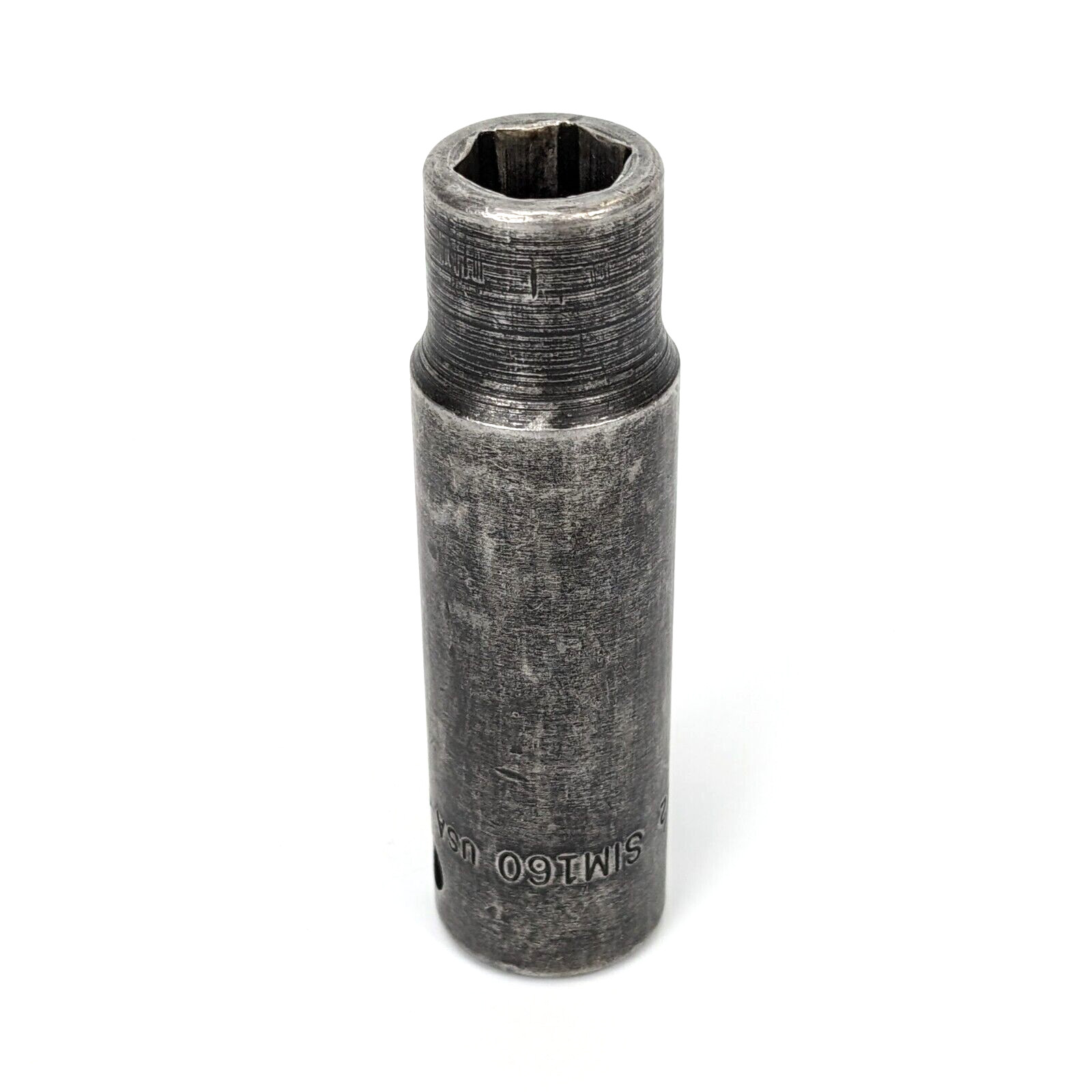 Snap-On 1/2″ Drive 1/2″ 6pt Deep Impact Socket SIM160 – vintage 1984 usa