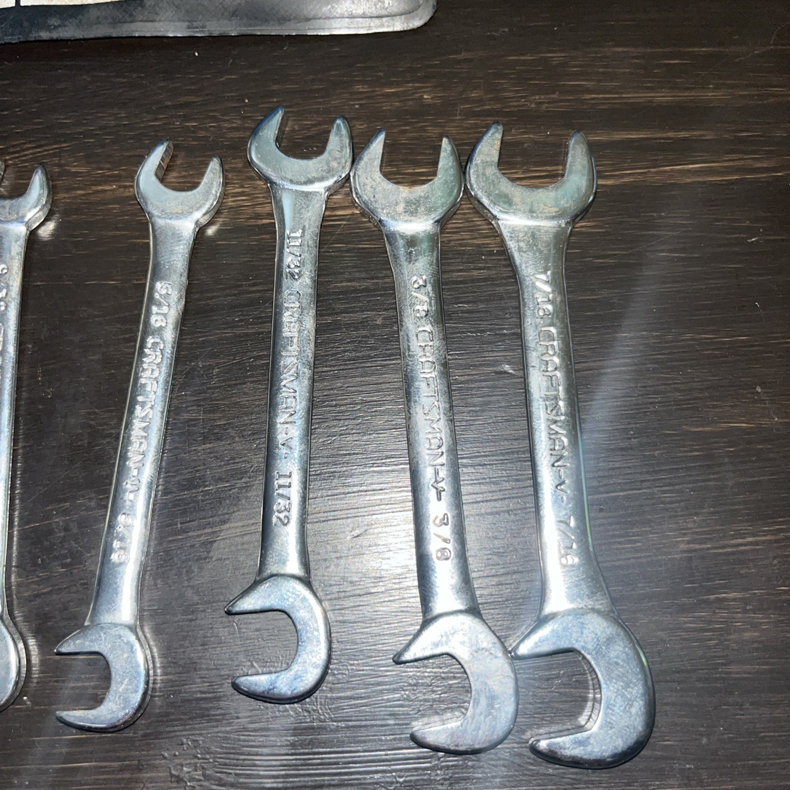 Sears Craftsman 8 Piece Open-End Offset Ignition Wrench Set 4306 – NICE – USA
