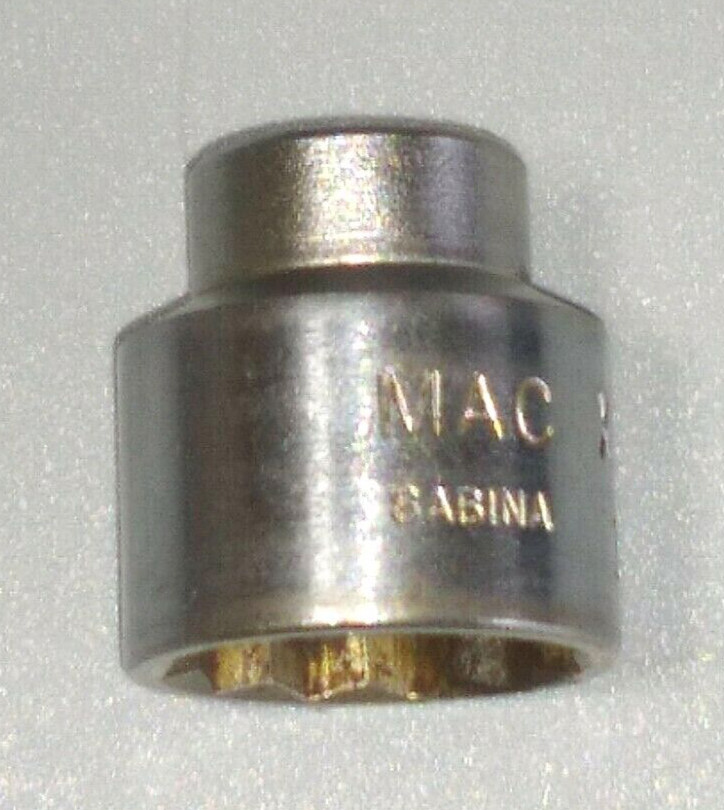 MAC Tools Sabina X262, 3/8″ Drive, 13/16″ Socket, Shallow, 12 Point.