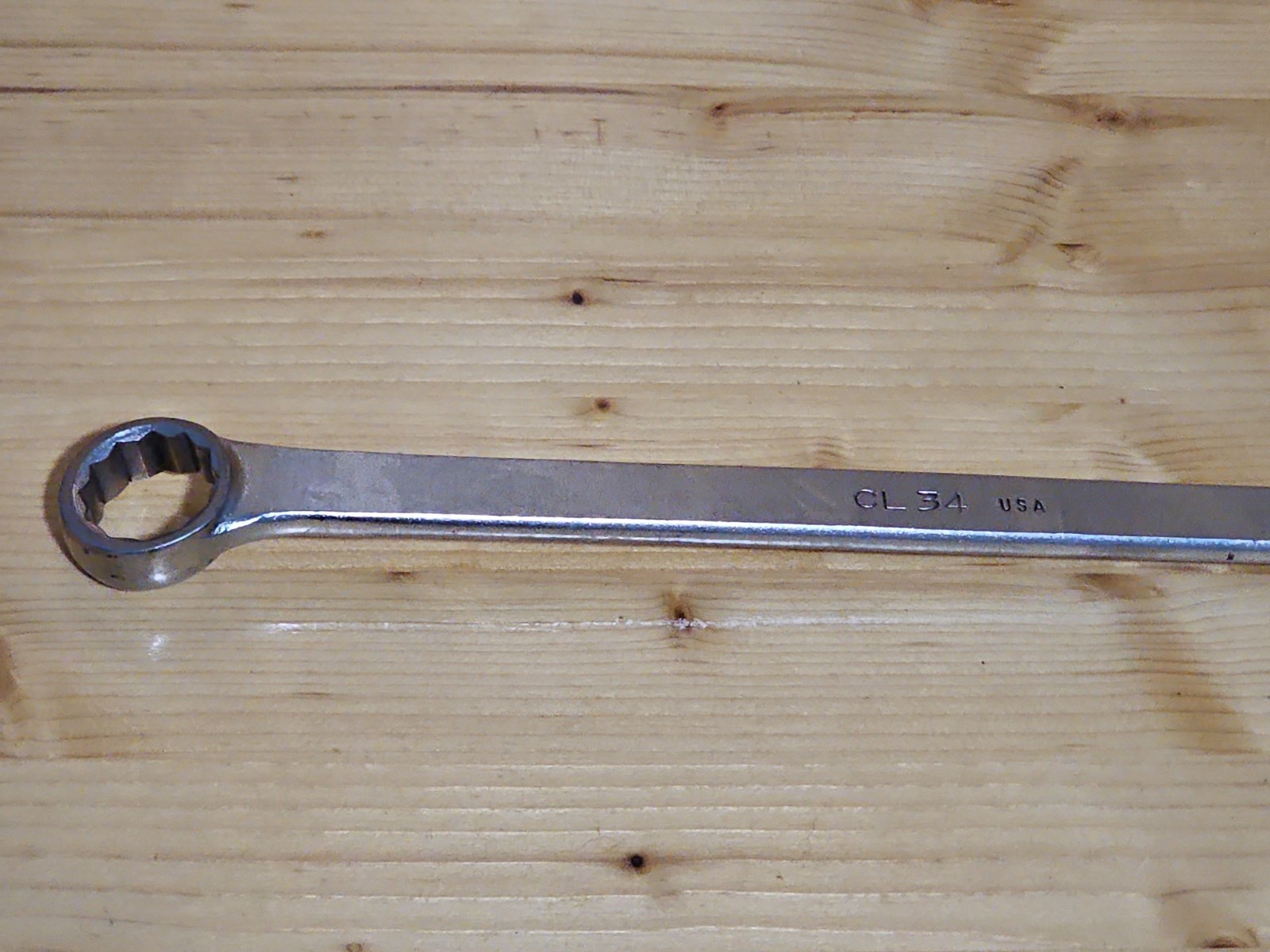 MAC Tools CL34 1-1/16″ Combination Wrench 12 Point SAE Made in the USA