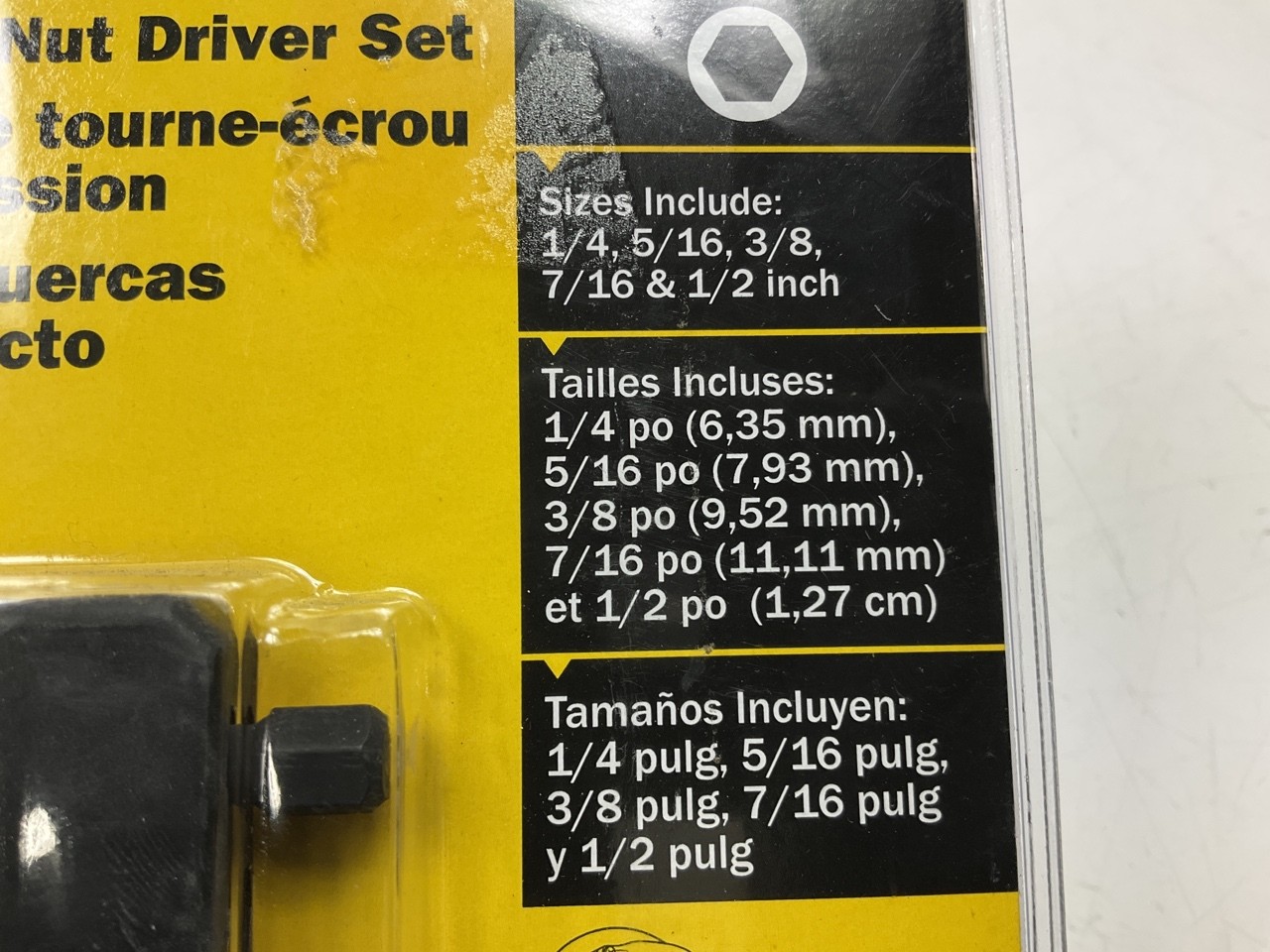 Titan 15220 SAE Impact Grade Nutsetter Set (5 Pieces) Nut Driver 1/4″-1/2″ Size