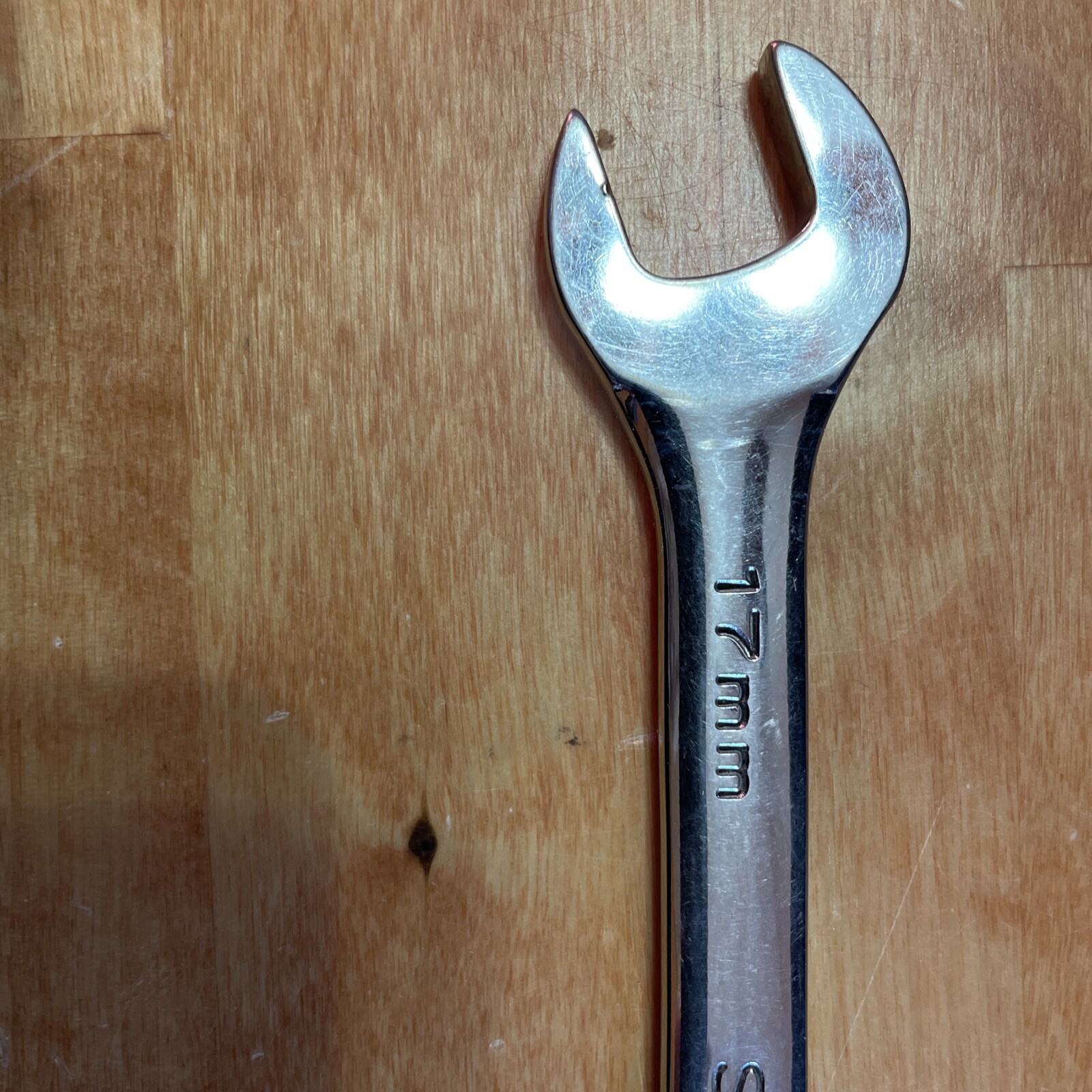 SK Tools 17 Mm Regular Length Super Krome Combination Wrench 88317 Made In USA!