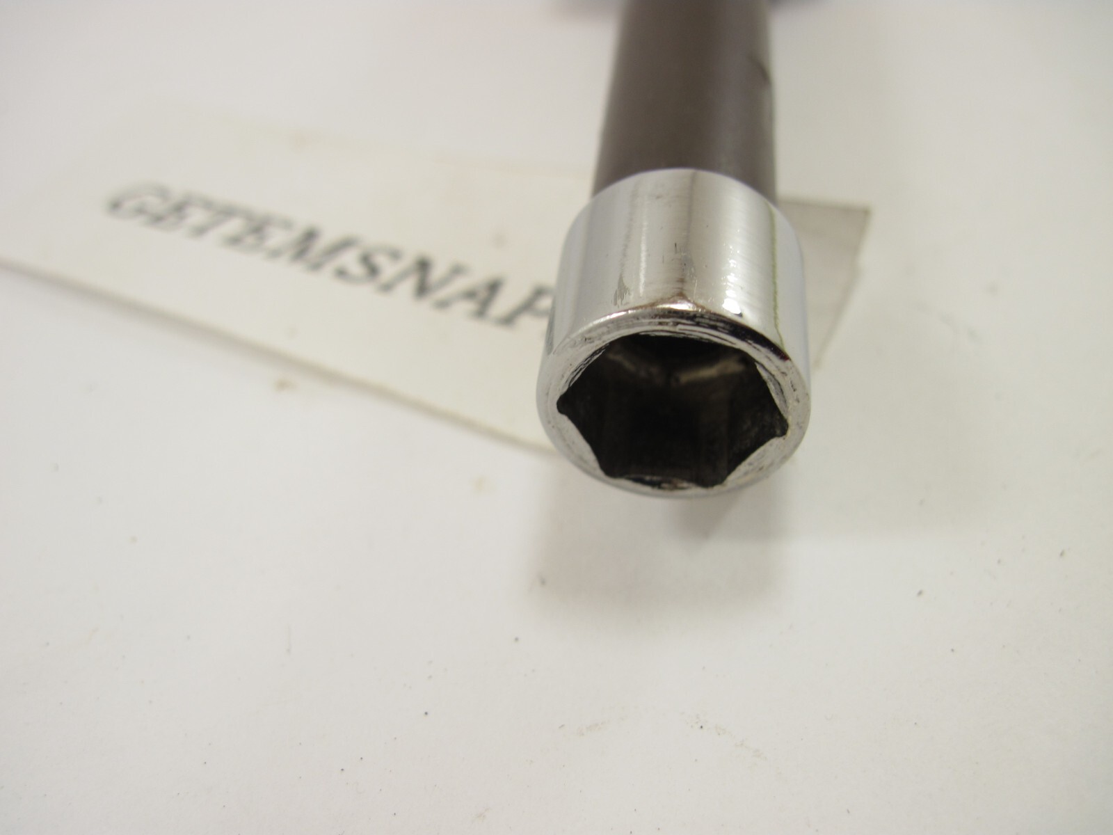 Snap On 7/16″ Nut Driver With Brown Screwdriver Handle NDD114ABR MINT